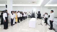 Momen Pelantikan Pengurus Pusat Perindo