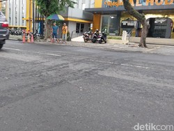 Polisi Tidur di Jalan Terusan Dieng Kota Malang Akhirnya Dibongkar