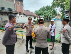 Polisi Bantu Analisis Penyebab Banjir di Jombang, Ini Solusinya