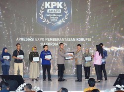 Bikin Live Podcast, Booth Polri Jadi Booth Terbaik di Pameran Hakordia 2024