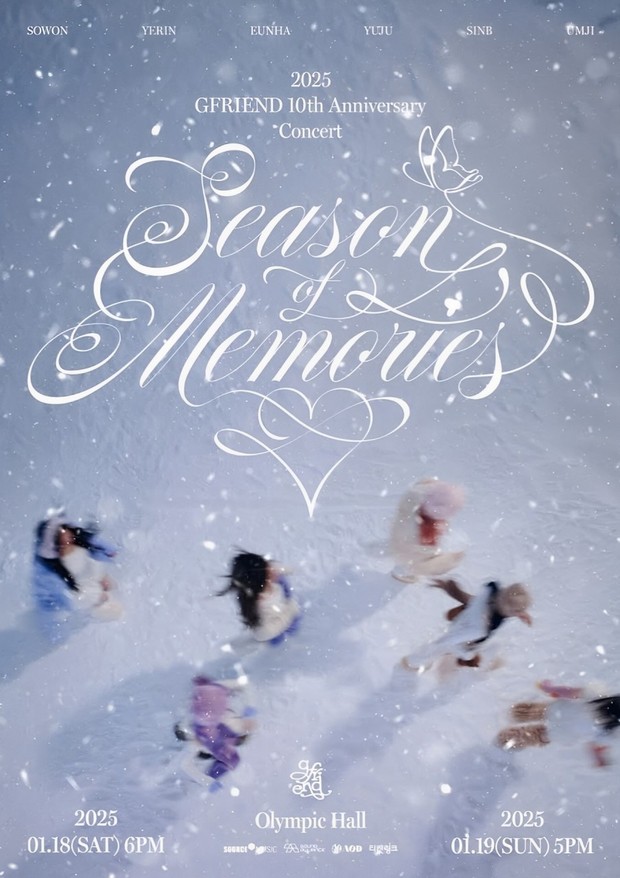 Poster konser GFRIEND 'Season of Memories'