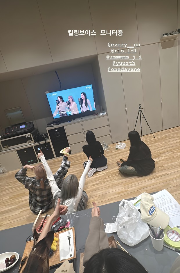 Potret GFRIEND mereaksi video Dingo 'Killing Voice'