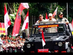 Video: Prabowo Hadiri Apel Kasatwil Polri di Akpol Semarang