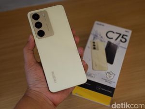 Wujud Realme C75, HP Rp 2 Jutaan Tahan Air