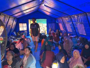 BPBD DKI Dirikan 3 Posko Pengungsian Kebakaran Kemayoran, Bantuan Berdatangan