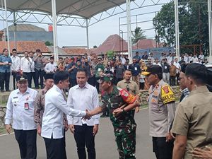 Wapres Gibran Ikut Simulasi Bencana Gempa di Sekolah Muhammadiyah Bogor