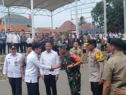 Wapres Gibran Ikut Simulasi Bencana Gempa di Sekolah Muhammadiyah Bogor