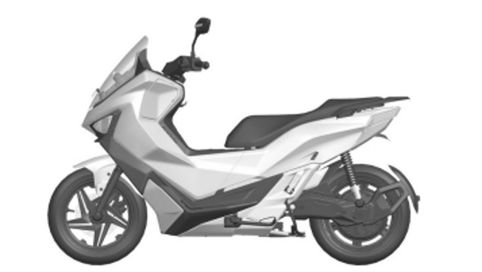 Wujud motor listrik produksi setempat MAKA Motors yang bakal meluncur permulaan 2025