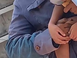 Pria Bermasker Cubit Anak hingga Minta Ampun Ternyata Ayahnya Sendiri