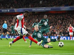 Bukayo Saka Bawa Arsenal Ungguli Monaco 1-0 di Babak I