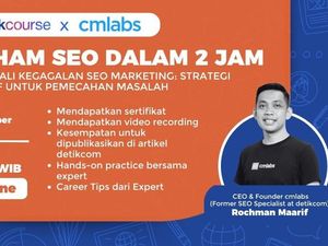 Belajar dari CEO cmlabs, Ini 5 Peserta Terbaik di Kelas SEO detikcourse Episode 2