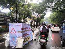Proyek Galian Kabel di Kota Bandung Disetop Sementara