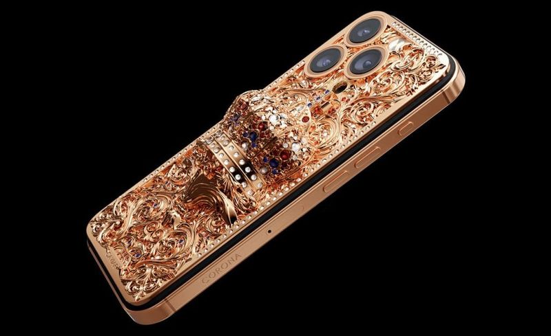 IPhone 16 Pro Max dilapisi emas 18 karat