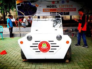 Bikin Bangga, Siswa SMA di NTT Ciptakan Mobil Listrik Pertama