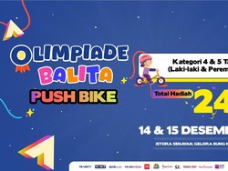 Video: Antusiasme di Lomba Push Bike Balita HUT Transmedia