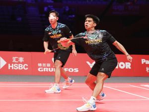 Sabar/Reza Akhirnya Menang di BWF World Tour Finals, tapi Sedih Lawan Cedera