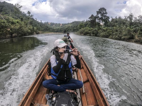 Piyau Jadi Transportasi Utama Kawasan Suaka Margasatwa Bukit Rimbang Bukit Baling