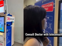 Canggih, Negara Ini Pasang Vending Machine Klinik Kesehatan