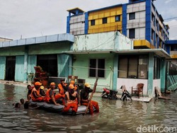 4 RT di Jakarta Utara Terendam Banjir Rob, Tinggi Air Capai 70 Cm