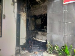 Kantor Dinas Sosial Sumut Kebakaran