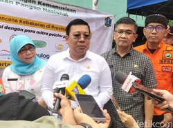 Kepala Bapanas Tengok Pengungsi Kebakaran Kemayoran, Pastikan Gizi Tercukupi