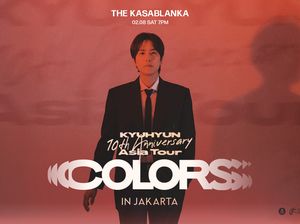 Kejar Benefit! Beli Tiket Konser Kyuhyun [COLORS] Jakarta Sekarang