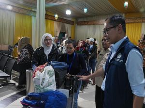 37 WNI yang Dievakuasi dari Suriah Tiba di Tanah Air