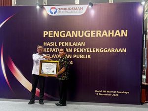 Pemkot Mojokerto Kembali Raih Opini Kualitas Tertinggi dari Ombudsman RI