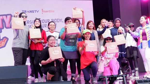 Keseruan Acara Beauty and Fit Festival, Olahraga hingga Cek Kesehatan, Kulit, dan Lemak Tubuh