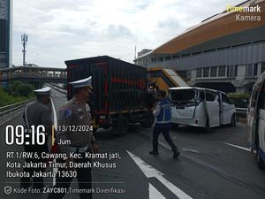 Kasus Tabrakan Beruntun 6 Kendaraan di Tol Dalkot Berakhir Damai Kasus Tabrakan Beruntun 6 Kendaraan di Tol Dalkot Berakhir Damai