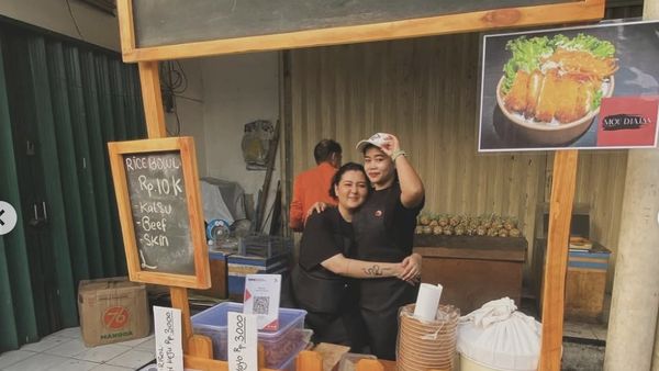 Talitha Curtis Mukbang dan Jualan Rice Bowl Rp 10 Ribu