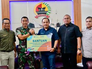 Andre Rosiade Gandeng BNI Bangun Lapangan Bulu Tangkis Korem 032/Wirabraja