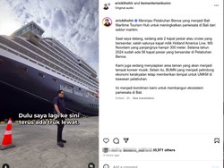 Tinjau Pelabuhan Benoa, Erick Thohir: Taman akan Jadi Tempat Konser