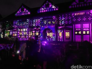 Nuansa Magis Saat Malam Hari di Farmhouse Lembang Nuansa Magis Saat Malam Hari di Farmhouse Lembang