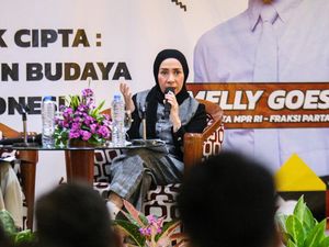 Komitmen Melly Goeslaw Berjuang Lindungi Hak Kekayaan Intelektual