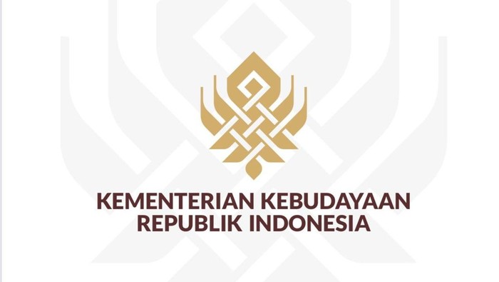 Menteri Budaya (Menbud) Fadli Zon meluncurkan logo resmi Kementerian Kebudayaan (Kemenbud) berwarna emas dan cokelat. Ini maknanya. (dok istimewa).