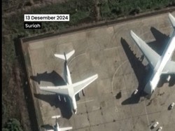Momen Militer Rusia Angkat Kaki dari Suriah Terpotret Satelit