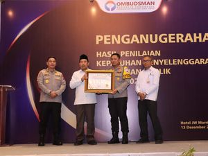 Kapolres Blitar Kota Raih Predikat Kepatuhan Pelayanan Publik Ombudsman