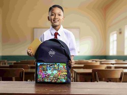 Telkomsel Ajak Pelanggan Tukarkan Poin buat Donasi Tas Sekolah Pelajar