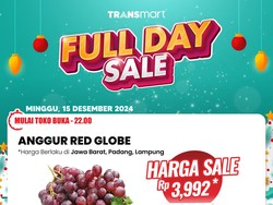 Serbu Anggur di Transmart Full Day Sale, Murahnya Parah!