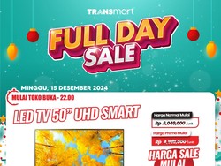 Banjir Promo di Transmart, TV LED 65 Inch Diskon Hampir Rp 4 Juta!