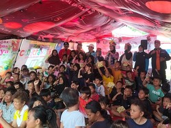 Kemensos Trauma Healing Korban Kebakaran Kemayoran, Anak Jadi Sasaran Utama