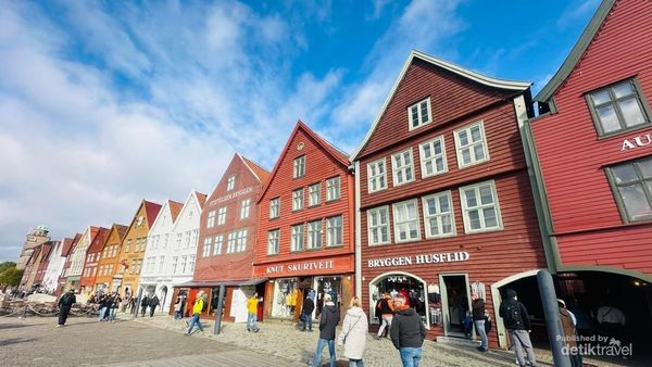 Potret Indah Kota Bergen di Norwegia, Negeri Para Viking
