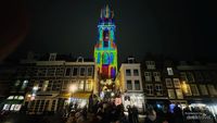 Domtoren, Ikon Kota Utrecht yang Penuh Warna di Malam Hari