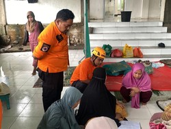 110 Warga Manggala Terdampak Banjir di Makassar Diungsikan di 2 Masjid