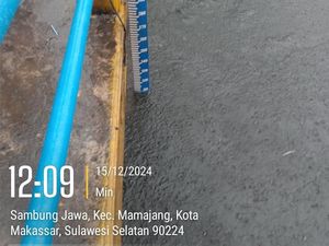 Kanal Jongaya Makassar Naik Status Awas! Arus Air Pasang Kanal Jongaya Makassar Naik Status Awas! Arus Air Pasang