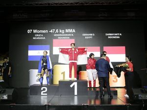 GAMMA World MMA Championships 2024 Tuntas, Indonesia Raih 1 Emas