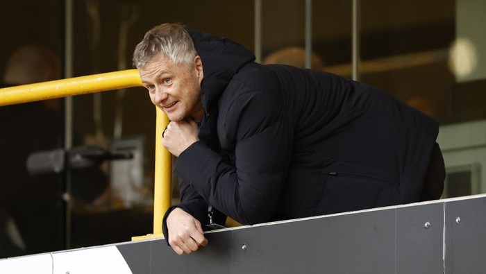 Ole Gunnar Solskjaer in the stands before the Premier League match at Molineux Stadium, Wolverhampton. Picture date: Saturday December 14, 2024. (Photo by Nigel French/PA Images via Getty Images)