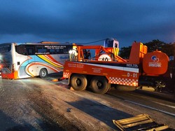 Kronologi Kecelakaan Bus Rosalia Indah di KM 223 Tol Kanci-Pejagan