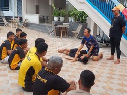 Polres Sampang Gelar Latihan SAR-Mitigasi Bencana Hidrometeorologi